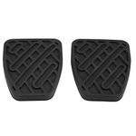 Brake Clutch Pedal Pad 1 Pair of Auto Rubber Cover 46531JD00A for Qashqai 2007-2016 + nissan qashqai 2012 rubber clutch and brake covers