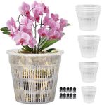 Tialero 12Pcs Orchid Pot, 3 Each of