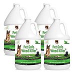 Just For Pets Pet Friendly & Pet Safe Weed Killer Spray (1-Case of 4 Gallon Refills)