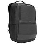 Targus CitySmart Travel and Commuter Essential Backpack for 15.6-Inch Laptop, Black/Grey (TSB893)