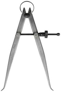 PEC Tools Inside Spring Caliper, Solid Nut, Caliper Measuring Tool, Suitable for Woodworking Lathe Projects (12 inches)，Made in USA