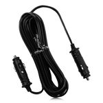 12V Power Cord for GMG Green Mountain Grill Jim Bowie, Daniel Boone, Davy Crockett 12V Prime/Prime Plus Pellet Grills, P-1012 Replacement Vehicle Adapter for GMG Ledge Peak