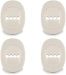 IMPRESA Replacement Clips - 4 Pack - Compatible with ResMed AirFit P10 Nasal Pillow CPAP Headgear - Adjustable Mask Clips - Provides a Secure Grip on Mask Straps