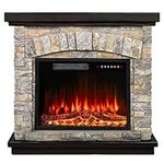 BOSSIN 36" Electric Fireplace with 