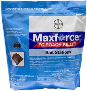 Bayer 4314688 Maxforce FC Roach Killer Small Bait Stations Insecticide, 72