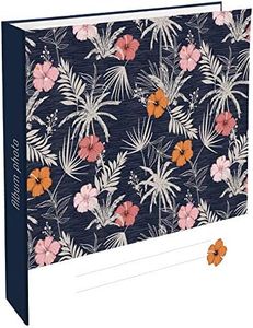 WEB2O Large Photo Album - 500 Photos - 10 x 15 cm - Flower Collection