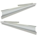 KUAFU Rocker Panels Compatible with 1994-2002 Dodge Ram 1500 2500 3500 2 Door Standard Cab Replacement Pair Slip-on Style