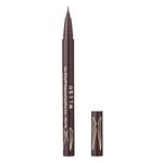 Stila All Day Dual-Ended Liquid Eye Liner, Easy To Use Eyeliner Pen, Smudge & Transfer Proof, Liner Stays On All Day and Night, Goes On Smoothly Without Skipping, Smudging or Pulling - Dark Brown