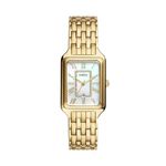 Fossil Women's Raquel Quartz Stainless Steel Three-Hand Watch, Color: Gold (Model: ES5304)