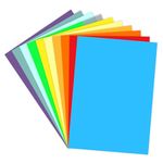 Lakeer A4 Color Paper 25 Sheets (Multicolor) Premium Colour 180 GSM Pack for Copy Printing, DIY Art & Craft, Projects, Decoration, Other Office Printing.