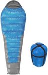 SAEROVIE Camping Sleeping Bag, Mummy Style Waterproof Warm and Cold Weather Sleeping Bag for Adults and Teens for Camping, Outdoor, Hiking & Backpacking Above 20 Degrees Fahrenheit (Blue)