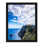 MENNTHUI 10x13 Black Picture Frame, Wall Mounting Horizontally or Vertically, Decoration for Photos, Paintings, Posters, Artwork