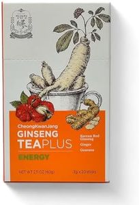 CheongKwanJang Ginseng Teaplus Energy - Tea Powder with Panax Ginseng Extract Blended with Herbs