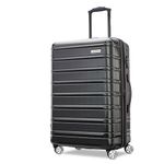 Samsonite Omni 2 Hardside Expandable Luggage with Spinner Wheels, Midnight Black, Carry-On 19-Inch, Omni 2 Hardside Expandable Luggage with Spinner Wheels