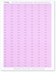 Date Stickies by InchBug - 5 Pack (Candy Purple)