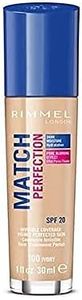 Rimmel London Match Perfection Foundation, Ivory #100