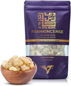 Frankincense Resins | Boswellia Sacra | Frankincense Incense |Church Incense | Olibanum Gum Bulk (100 Grams (3.5 Ounce))