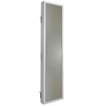 Cabidor Deluxe Mirrored Behind The Door Adjustable Medicine Cabinet, Kitchen & Bathroom Storage Cabinet