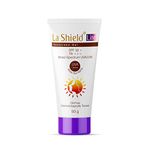 La Shield Lite SPF 50 PA+++ Mineral Sunscreen Gel | Skin brightening in 3 Weeks| No White cast | Broad spectrum | Oil-free | PA +++ | Dermatologist Prescribed | All Skin types | 50g