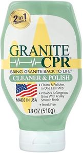 Granite CPR Cleaner & Polish Can Be Used Daily On Granite, Marble, Quartz & Corian. Leaves A Gorgeous Streak-Free Shine & Silky Smooth Finish. Cleans & Polishes All Stone Countertops In One Easy Step.