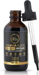 Trace Mineral Drops (200 Servings)(Flavorless) – 74 Trace Minerals from Pure Humic & Pure Fulvic Acid – Concentrated, Plant-Based, Supplement with Electrolytes Alkaline pH by Fulvika Black