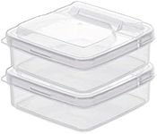 2PCS Clear Butter & Cheese Storage 