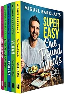Miguel Barclay One Pound Meals Collection 5 Books Set (Super Easy One Pound Meals, Vegan One Pound Meals, Meat-Free, One Pound Meals, Storecupboard)