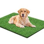 SSRIVER 80*100CM Artificial Grass for Dogs Fake Grass for Dogs Professional Puppy Potty Trainer Replacement Dog Grass Pad for Indoor and Outdoor Dog Training Floor Protection