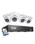 ZOSI 8CH 4K PoE Security Camera Sys