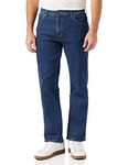 Wrangler Men's Slim Fit Jeans, Blue (Darkstone), 44W / 32L