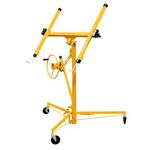 XPOtool Drywall Lift & Sheetrock Lifter Panel Hoist max. 68kg Mounting Aid 188-487cm Adjustable