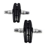 CZ Store®- Bike brake|SET OF 2 V-brake for caliper, bicycle brake|70 MM| bicycle brake pad/VTT/VTC-bicycle brake pads with nuts