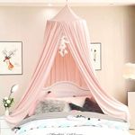 Upgrade Version of Canopy for Kids Bed, Extra Large Canopy for Girls Room Decoration Princess Castle Play Tent Hanging House, Dreamy Canopy for Children Room Reading Nook Canopies in Home