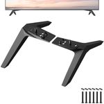 Maozhren Metal Legs for LG TV Stand, for LG 70" TV 70UK6500 70UK6550 70UJ6570 70UJ657A 70UJ6520 70UM7370 70UM6970 70UM7170DUA 70UN6950 70UN6955 70UN7070 70UN7370 MAM643664 MAM643869 with Screws