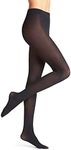 FALKE Women's Pure Matt 50 Denier Tights, Matte Hosiery, Casual or Dress Clothing, Semi-Opaque Mid-Thick, Nylon, Blue (Marine 6179), XL, 1 Pair