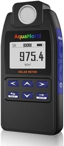 AH-SOL Solar Power Meter – High Precision Digital Solar Irradiance Meter for Solar Panel Installation, Sunlight Intensity Measurement, Research and More