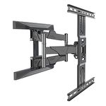 Audiovan Full Motion Cantilever Swivel Tilt Wall Mount Inches for Led LCD & Plasma Tv Movable Corner Bracket (42-75)