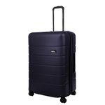 Eddie Bauer Glacier Hardside Spinner Durable PC/ABS Construction Suitcase Luggage, Storm, 2-Piece Luggage Set, Glacier Hardside Spinner Durable Pc/Abs Construction Suitcase Luggage