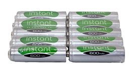 10 x AA 1.2V 600mAh NiMH Rechargeable Batteries Garden Solar Lights LSD INSTANCE