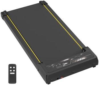 Ouroad Walking Pad Treadmill Under Desk Compact Walking Jogging Machine with LED Display Remote Control for Home Office Gym|1-8km/h|Capacity 120Kg