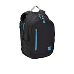 WILSON Ultra Tennis Backpack - Black/Blue (WR8009301001)