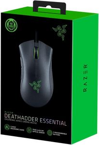 Razer DeathAdder Essential Gaming Mouse – Ergonomic Wired USB