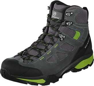 Scarpa ZG Lite GTX, Botas de Senderismo Hombre, Dark Gray-Spring Gore-Tex TRM Salix Trek, 45.5 EU