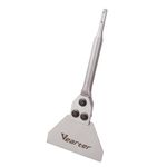 Vearter 5'' x 12'' SDS Plus Shank Electric Hammer Floor Scraper Replaceable Blade Chisel Drill Bit for Tile Brick Concrete Removal