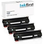 3 Inkfirst Compatible Toner Cartridges Replacement for Canon 137 9435B001AA ImageClass MF244dw MF247dw MF249dw D570 LBP151dw MF212w MF216n MF217w MF227dw MF229dw MF232w MF236N