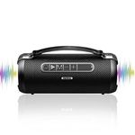 WK LIFE BORN TO LIVE 9.5W Wireless Bluetooth Party Speaker, Shock Subwoofer, USB, Fm (Black)