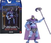 MOTU Masters of The Universe Masterverse Collection, 7-in Battle Figure - Skeletor for Storytelling Play and Display, Gift for Kids Age 6 and Older and Adult Collectors