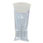 48 Counts/Pack Clear Disposable Throw-up vomit Bag,Convenience Bag For Vomit and Urine Disposal