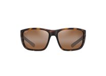 Maui Jim amberjack Sunglasses, Matte Turtle with Black Rubber, 60/18/128