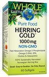 Natural Factors WHOLE Earth & Sea Herring Gold 1000mg - 60 sofgels